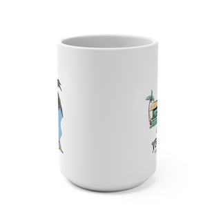 Vegan Girl Coffee Mug 15oz Printify