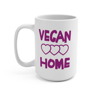 Vegan Home Coffee Mug 15oz Printify