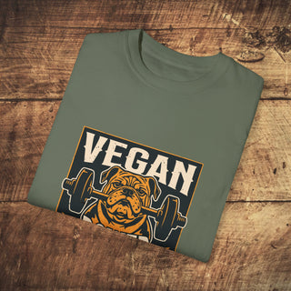 Vegan Power Garment-Dyed T-shirt Printify