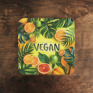 Vegan Cork Back Coaster Printify