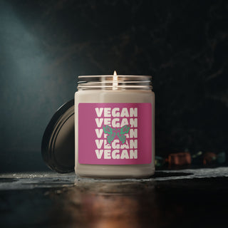 Vegan Butterfly Scented Soy Candle, 9oz