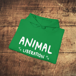 Animal Liberation Heavy Blend™ Hooded Sweatshirt Printify