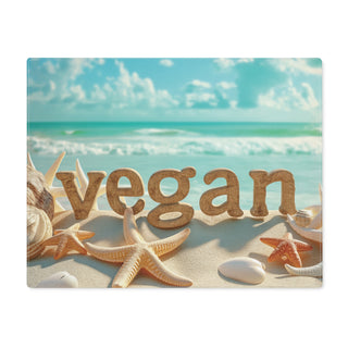 Vegan Ocean Placemat, 1pc Printify