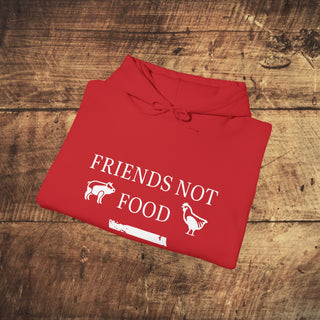 Friends Not Food Heavy Blend™ Hooded Sweatshirt Printify