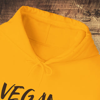 Vegan Girl Heavy Blend™ Hooded Sweatshirt Printify