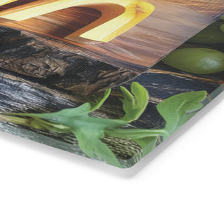 Vegan Tempered Glass Cutting Board Printify