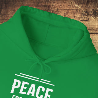 Peace For All Life Heavy Blend™ Hooded Sweatshirt Printify