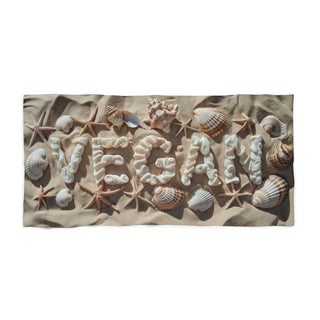 Vegan Beach Towel Printify