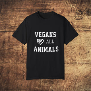 Vegan Garment-Dyed T-shirt Printify