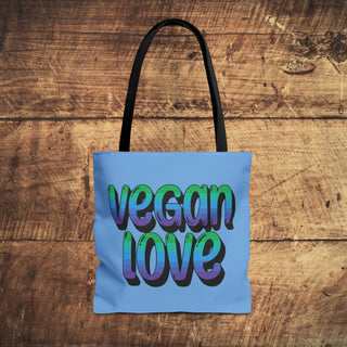 Vegan Love Tote Bag Printify