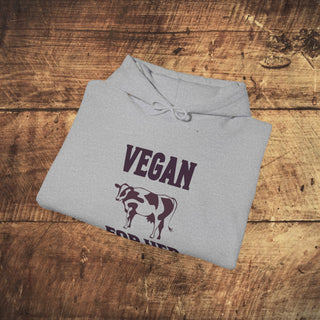 Vegan For Her Heavy Blend™ Hooded Sweatshirt Printify