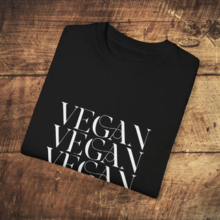 Vegan Garment-Dyed T-shirt Printify