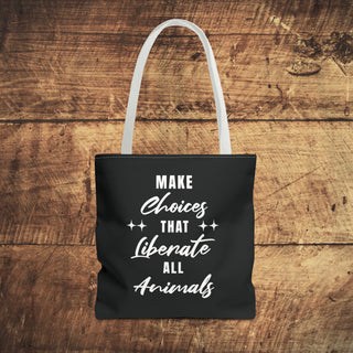 Make Choices Tote Bag Printify