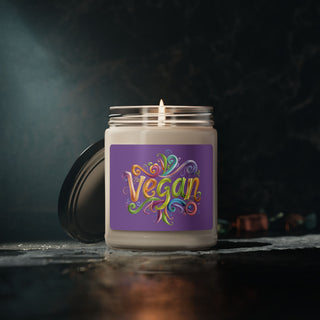 Vegan Scented Soy Candle, 9oz