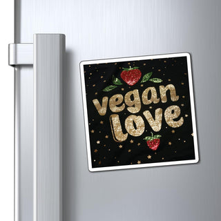 Vegan Love Magnet Printify