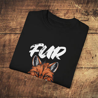 Fur Kills Garment-Dyed T-shirt Printify