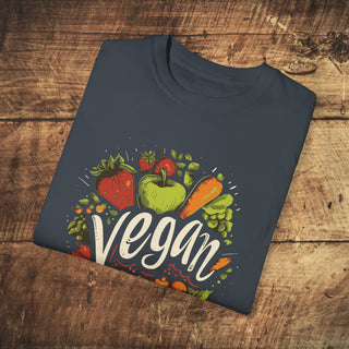 Vegan Garment-Dyed T-shirt Printify