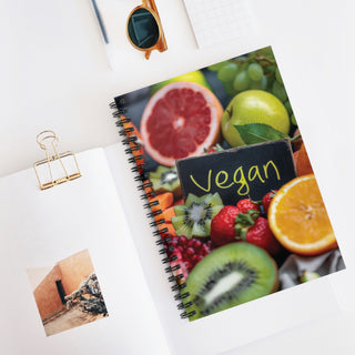 Vegan Spiral Notebook - Ruled Line Printify