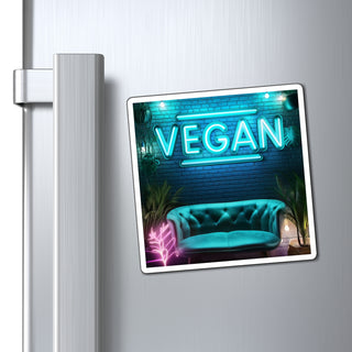 Vegan Neon Magnet Printify