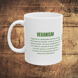 Veganism Coffee Mug, 11oz Printify