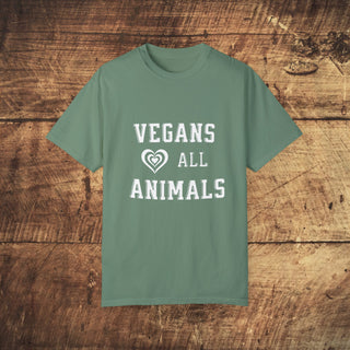 Vegan Garment-Dyed T-shirt Printify