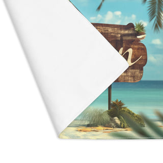 Vegan Island Placemat, 1pc Printify