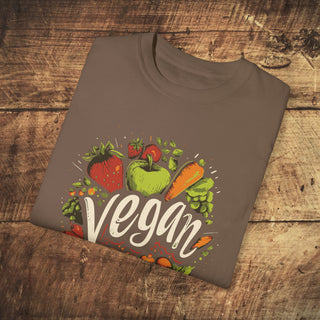 Vegan Garment-Dyed T-shirt Printify