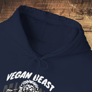 Vegan Beast Heavy Blend™ Hooded Sweatshirt Printify