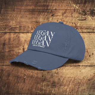 Vegan Unisex Distressed Cap Printify