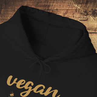 Vegan Girl Heavy Blend™ Hooded Sweatshirt Printify