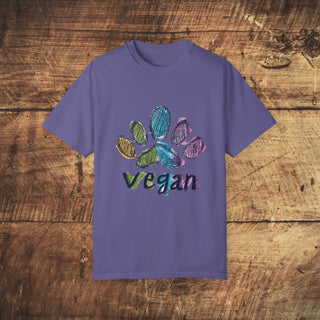 Vegan Garment-Dyed T-shirt Printify