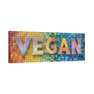 Vegan Classic Stretched Canvas Printify