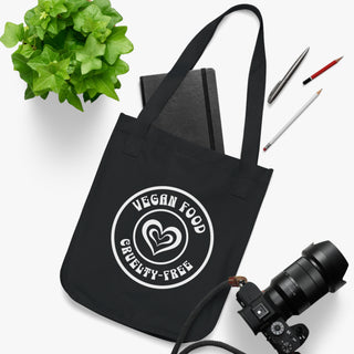 Vegan Food Organic Canvas Tote Bag