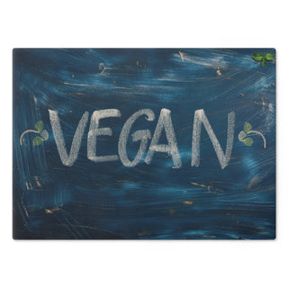 Vegan Tempered Glass Cutting Board Printify