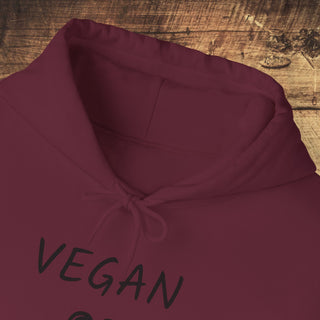 Vegan Heart Heavy Blend™ Hooded Sweatshirt Printify