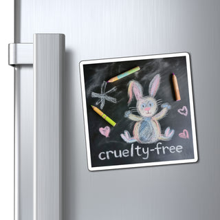 Cruelty-Free Bunny Magnet Printify