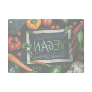 Vegan Tempered Glass Cutting Board Printify