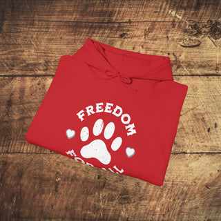 Freedom For All Heavy Blend™ Hooded Sweatshirt Printify