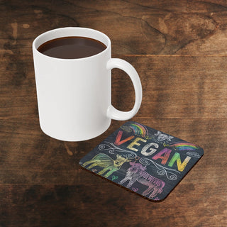 Vegan Cork Back Coaster Printify