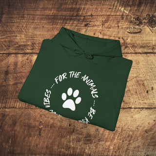 For The Animals Heavy Blend™ Hooded Sweatshirt Printify