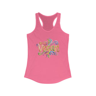 Vegan Women's Ideal Racerback Tank Printify