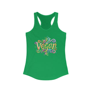 Vegan Women's Ideal Racerback Tank Printify