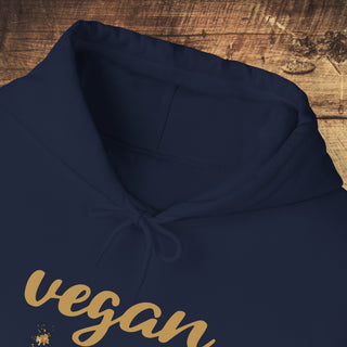 Vegan Girl Heavy Blend™ Hooded Sweatshirt Printify