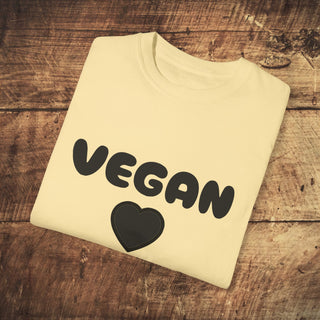 Vegan Garment-Dyed T-shirt Printify