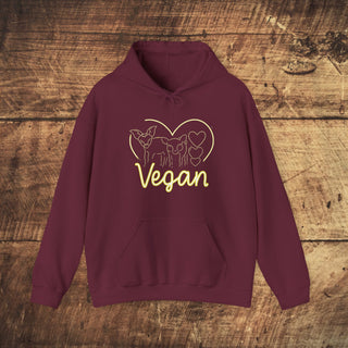 Vegan Heavy Blend™ Hooded Sweatshirt Printify