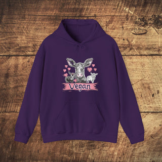 Vegan Heavy Blend™ Hooded Sweatshirt Printify