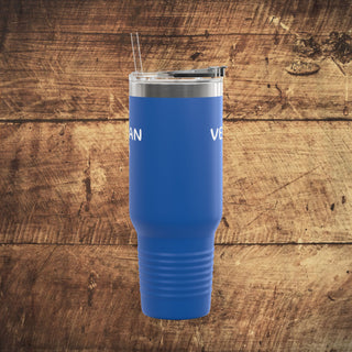 Vegan Heart Insulated Travel Mug, 40oz