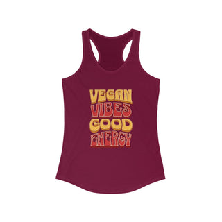 Vegan Vibes Women's Ideal Racerback Tank Printify