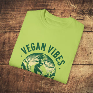 Vegan Vibes Garment-Dyed T-shirt Printify