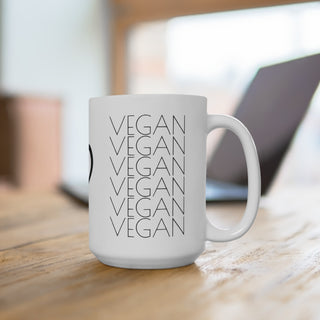 Vegan Coffee Mug 15oz Printify